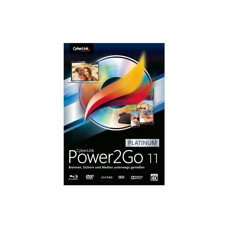 CyberLink Power2Go 11 Platinum 1 PC Vollversion ESD ( Download ) CyberLink Power2Go 11 Platinum 1 PC Vollversion ESD ( Download )