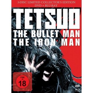 KochMedia Tetsuo - The Bullet Man - Mediabook (2 DVDs + 1 Blu-ray) Limited Edition