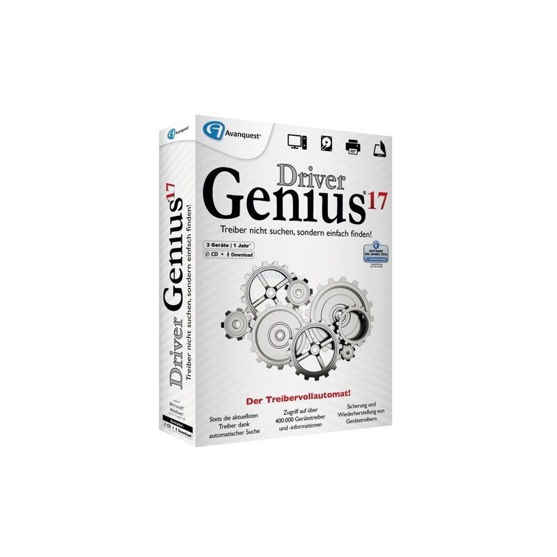 Driver Soft Driver Genius 17 3 PCs Vollversion MiniBox 1 Jahr Driver Soft Driver Genius 17 3 PCs Vollversion MiniBox 1 Jahr