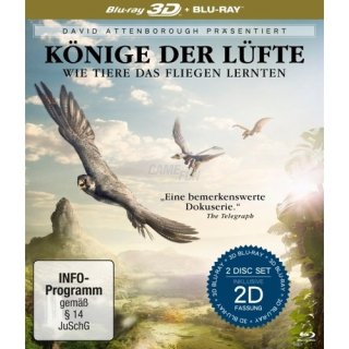 KochMedia David Attenborough: Könige der Lüfte (2 Blu-rays) (3D/2D)