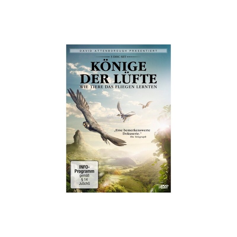 KochMedia David Attenborough: Könige der Lüfte (3 DVDs) KochMedia David Attenborough: Könige der Lüfte (3 DVDs)