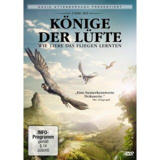 KochMedia David Attenborough: Könige der Lüfte (3 DVDs)