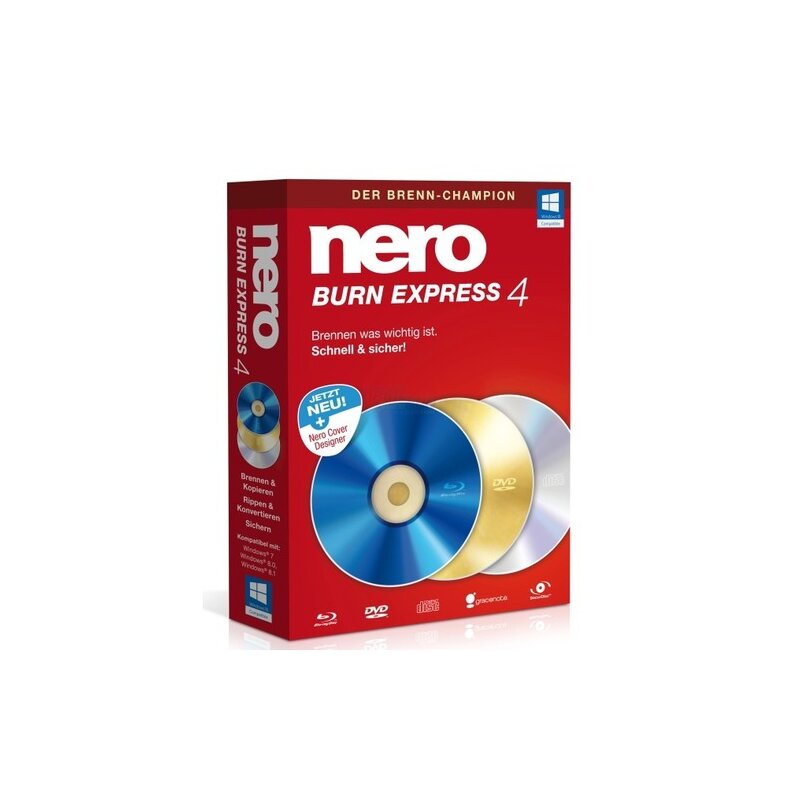 Nero AG Nero Burn Express 4 Vollversion MiniBox Nero AG Nero Burn Express 4 Vollversion MiniBox