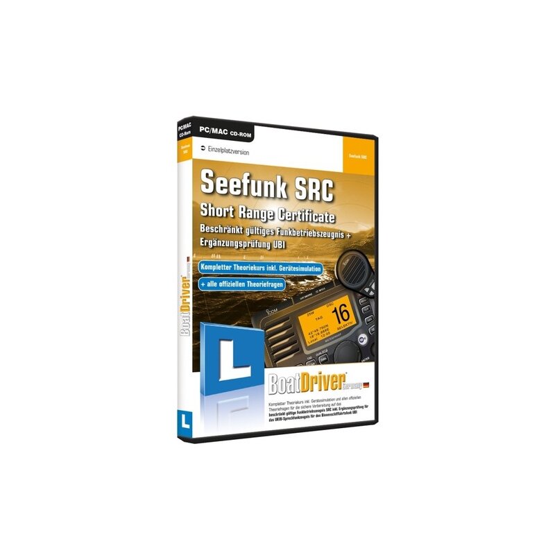 BoatDriver GmbH Seefunk SRC (inkl. UBI) Vollversion DVD-Box BoatDriver GmbH Seefunk SRC (inkl. UBI) Vollversion DVD-Box