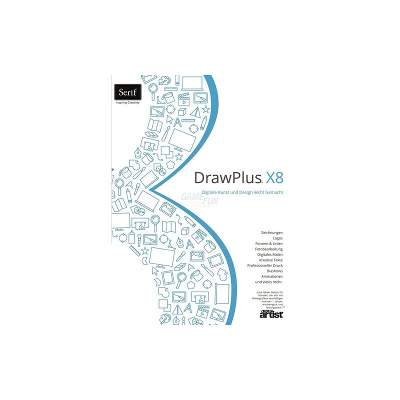 Serif DrawPlus X8 1 PC Vollversion ESD Serif DrawPlus X8 1 PC Vollversion ESD