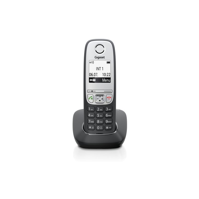Gigaset A415 schwarz DECT-Telefon mit Ladeschale Gigaset A415 schwarz DECT-Telefon mit Ladeschale