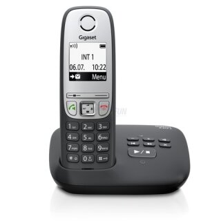 Gigaset A415A schwarz DECT-Telefon mit Anrufbeantworter