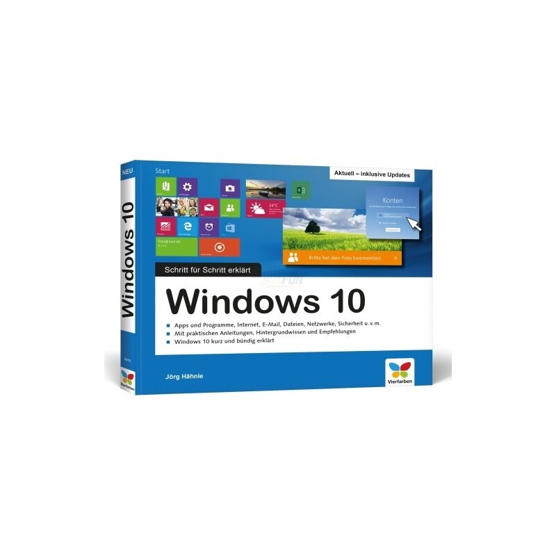 Vierfarben Verlag Windows 10-Schritt für Schritt erklärt Vierfarben Verlag Windows 10-Schritt für Schritt erklärt