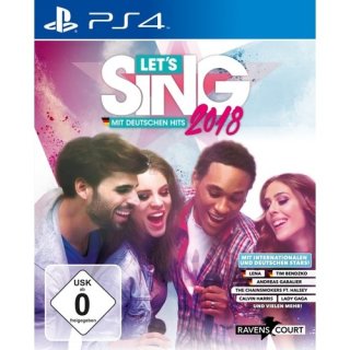 Ravenscourt Lets Sing 2018 mit Deutschen Hits (PS4)