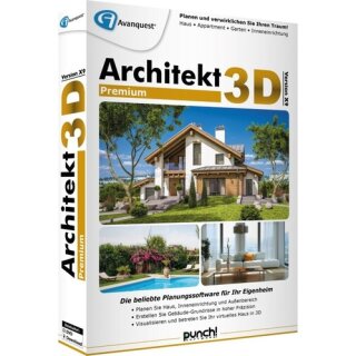 Punch! Software Architekt 3D X9 Premium Vollversion MiniBox