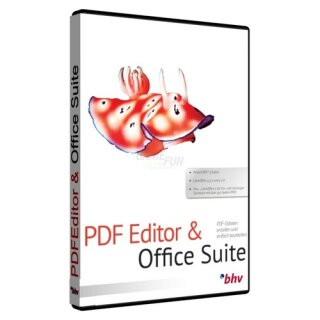 BHV PDF Editor & Office Suite 2018 Vollversion DVD-Box
