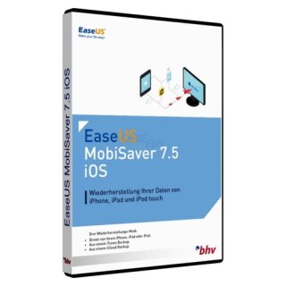 BHV EaseUS MobiSaver 7.5 iPhone Vollversion DVD-Box