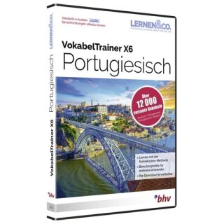 BHV VokabelTrainer X6 Portugiesisch Vollversion DVD-Box