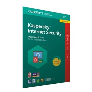 Kaspersky Internet Security 2018 (FFP) 5 Geräte Update PKC 1 Jahr ( Code in a Box )