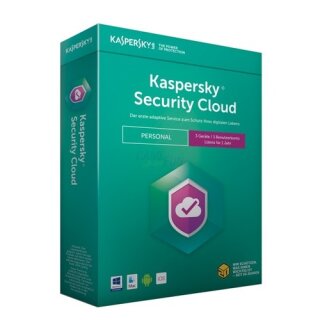 Kaspersky Security Cloud Personal Edition 1 Benutzer | 3 Geräte Vollversion PKC 1 Jahr ( Code in a Box )
