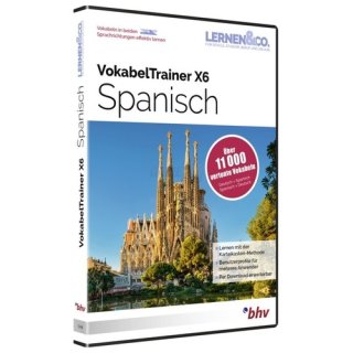 BHV VokabelTrainer X6 Spanisch Vollversion DVD-Box