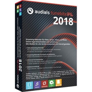 Audials Tunebite 2018 Platinum Vollversion MiniBox