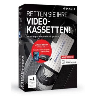 MAGIX Retten Sie Ihre Videokassetten Vollversion MiniBox Limited Edition