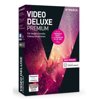 MAGIX Video deluxe Premium Vollversion MiniBox
