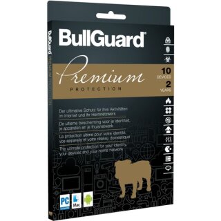 BullGuard Premium Protection 2018 10 Geräte Vollversion ESD 2 Jahre ( Download )