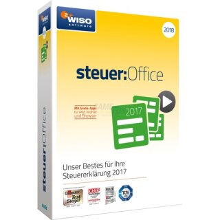 Buhl Wiso steuer:Office 2018 1 PC Vollversion MiniBox (für Steuerjahr 2017)