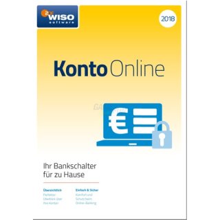 Buhl WISO Konto Online 2018 1 Benutzer Vollversion ESD