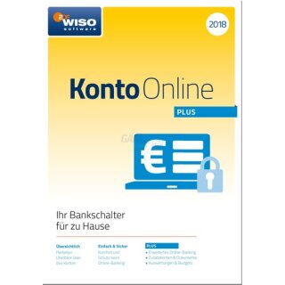 Buhl WISO Konto Online PLUS 2018 1 Benutzer Vollversion ESD