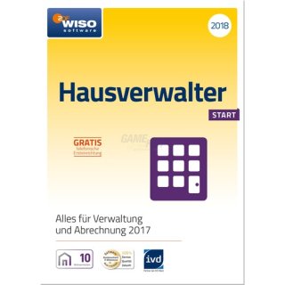 Buhl Wiso Hausverwalter 2018 START 1 Benutzer Vollversion ESD