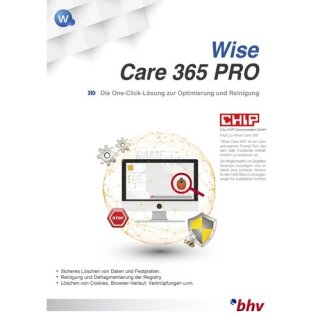 BHV WiseCare 365 1 PC Vollversion DVD-Box 1 Jahr