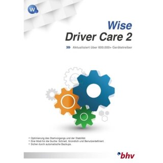BHV Wise DriverCare 1 PC Vollversion DVD-Box 1 Jahr