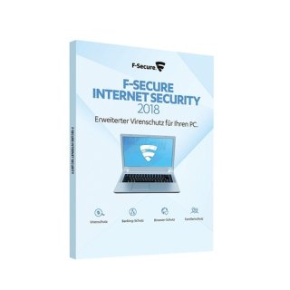 F-Secure Internet Security 3 PCs GreenIT 2 Jahre für aktuelle Version 2018