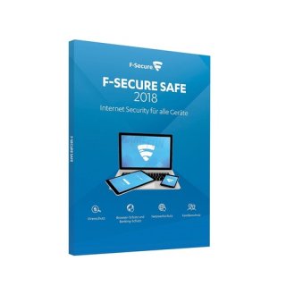 F-Secure SAFE Internet Security 2018 1 Gerät Vollversion MiniBox 1 Jahr