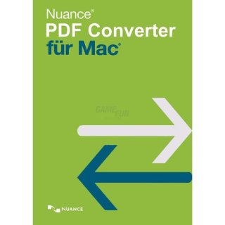 Nuance PDF Converter für Mac 1 Gerät Vollversion EFS PKC