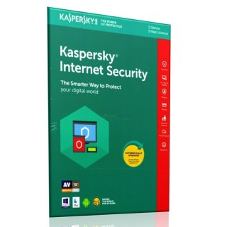Kaspersky Internet Security 2018 ML 1 Gerät Vollversion EFS PKC 1 Jahr