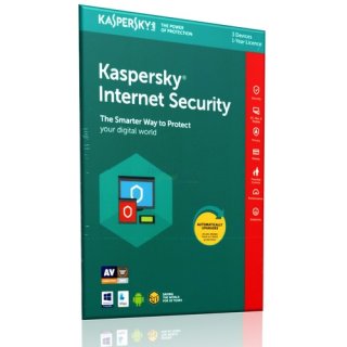 Kaspersky Internet Security 2018 ML 3 Geräte Vollversion EFS PKC 1 Jahr