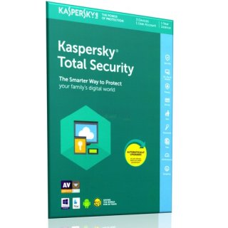 Kaspersky Total Security 2018 ML 3 Geräte Vollversion EFS PKC 1 Jahr