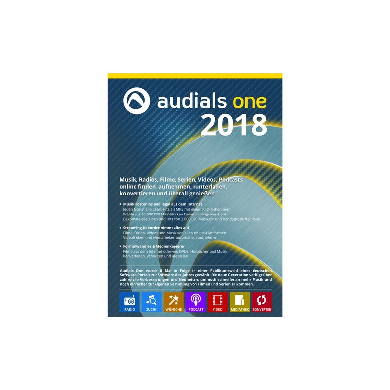 Audials One 2018 Vollversion ESD ( Online Download ) Audials One 2018 Vollversion ESD ( Online Download )