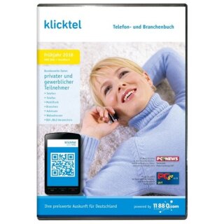 11880 Internet Services klickTel Telefon- und Branchenbuch DVD-Box Frühjahr 2018