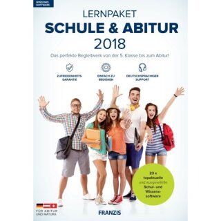 Franzis Verlag Lernpaket Schule & Abitur 2018