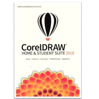 Corel CorelDRAW Home & Student Suite 2018 ML 2 PCs Vollversion GreenIT
