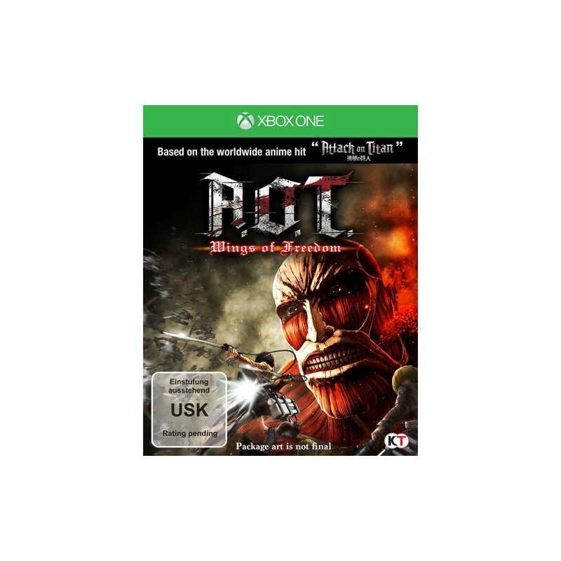 Tecmo Koei AoT - Wings of Freedom (based on Attack on Titan) (XONE) Tecmo Koei AoT - Wings of Freedom (based on Attack on Titan) (XONE)