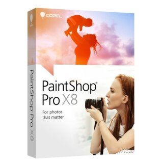Corel PaintShop Pro X8 Vollversion MiniBox