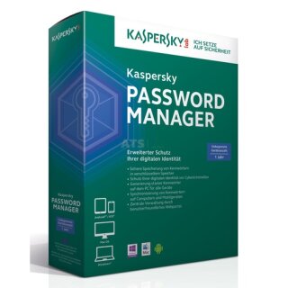 Kaspersky Password Manager 2 Benutzer Vollversion EFS PKC 1 Jahr