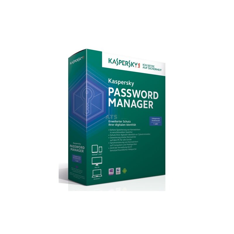 Kaspersky Password Manager 2 Benutzer Vollversion GreenIT 1 Jahr Kaspersky Password Manager 2 Benutzer Vollversion GreenIT 1 Jahr