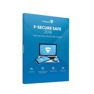 F-Secure SAFE Internet Security 2018 3 Geräte Vollversion MiniBox 1 Jahr