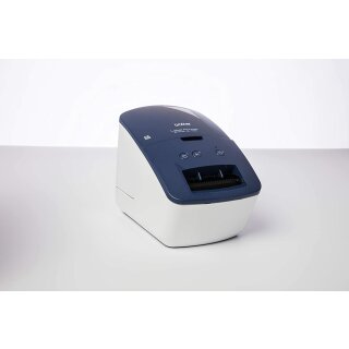 Brother P-Touch QL-600 BLAU USB Barcode aut. Schneideeinheit WIN|MAC