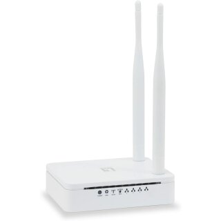 Level-One WBR-6013 N300 drahtloser Router WLAN Router 2.4 Ghz 300Mbit
