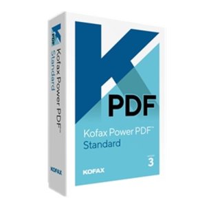 Kofax (ehemals Nuance) Power PDF 3 Standard WIN MAC 1 Benutzer Vollversion EFS PKC 1 Jahr