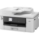 Brother MFC-J5340DW 4-in-1 Farbtintenstrahl-Multifunktionsgerät (250 Blatt Papierkassette, Drucker, Scanner, Kopierer, Fax), Weiß