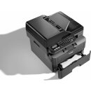 Brother MFC-L2800DW 4-in-1-Multifunktions-Laserdrucker, 32 ppm, Duplexdruck, 2-zeiliges LC-Display, Fast Ethernet, WLAN mit 5 GHz und USB 2.0